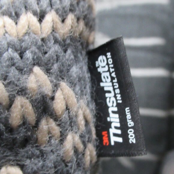 MUK LUKS Women's Gwen Tall Lace Up Snow Boot, Grey, 9 M - Picture 9 of 15